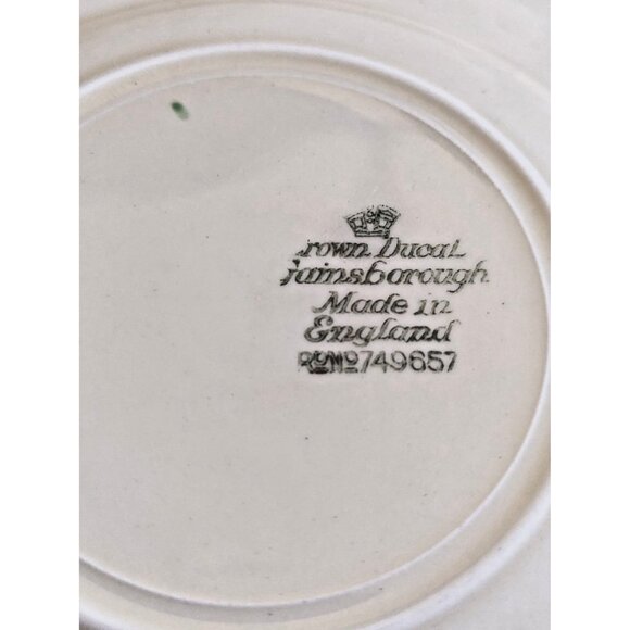 Antique Crown Ducal Butter plates 6 1/8" Gainsborough pattern 1920's (set of 5) - Picture 9 of 12